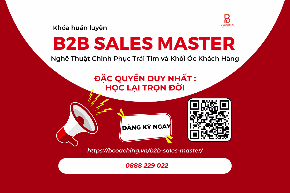 4 loại tâm lý khách hàng này sẽ có trong khóa huấn luyện B2B Sales Master